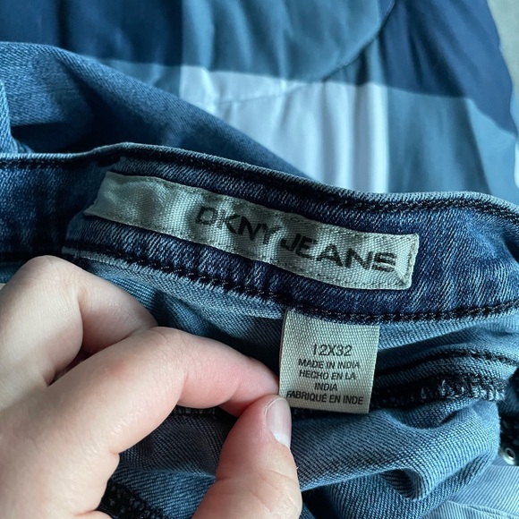 Designer Straight Leg Light Wash Jeans, worn only a couple times - Picture 3 of 5